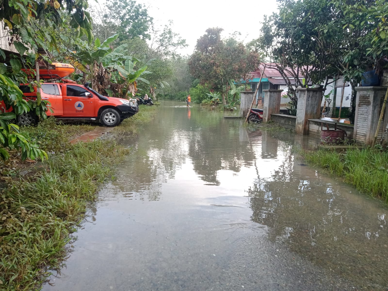 Ratusan Rumah Dan Failitas Umum Di Balangan Tergenang Banjir