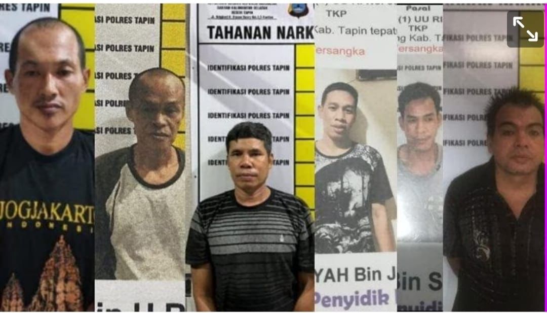 Enam Tahanan Narkotika Polres Tapin Kabur, Kapolres “Kami Himbau segera Menyerahkan Diri”