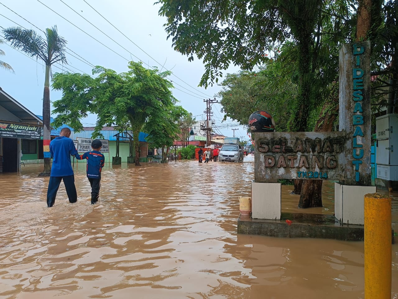 Empat Kecamatan di Kabupaten HSS Kembali Kebanjiran