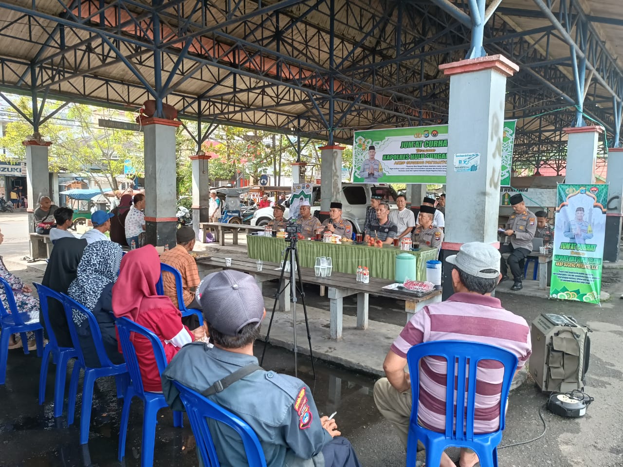 Jumat Curhat, Kapolres HSS Tanggapi Persoalan Kamtibmas Hingga Dugaan KDRT