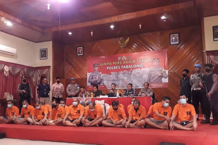 Kasus Narkoba di Kabupaten Tabalong Menurun Pada Tahun 2022
