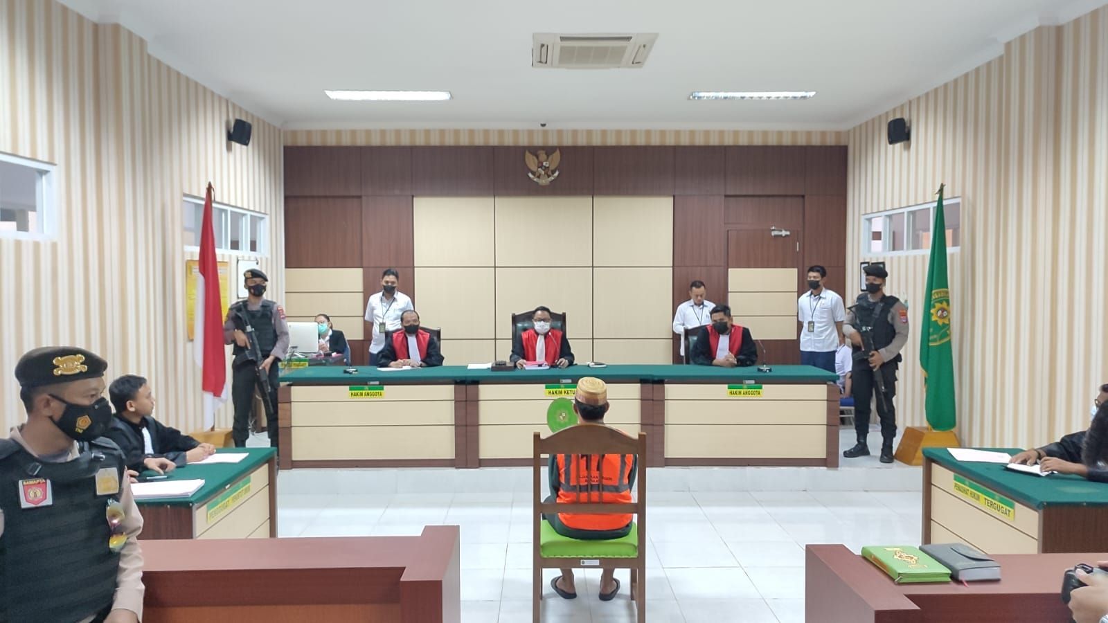 Pembunuh Ibu dan 2 Bocah Di Tanah Bumbu Divonis Mati