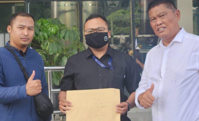 Kaki Kalsel Sampaikan Dugaan Penyalahgunaan IUP di Kalsel ke KPK.