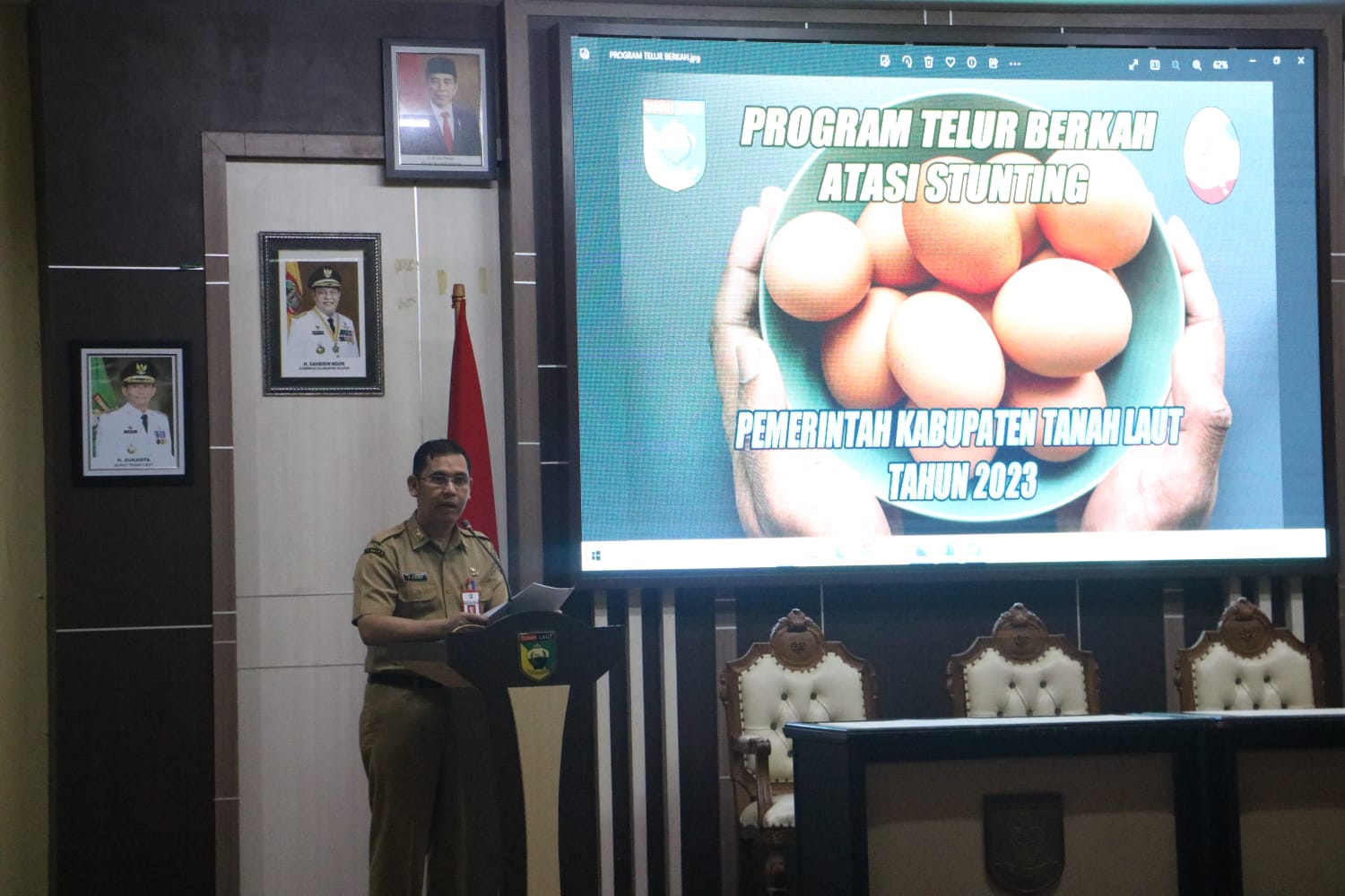 Program Telur Berkah Pemkab Tala Untuk Atasi Stunting