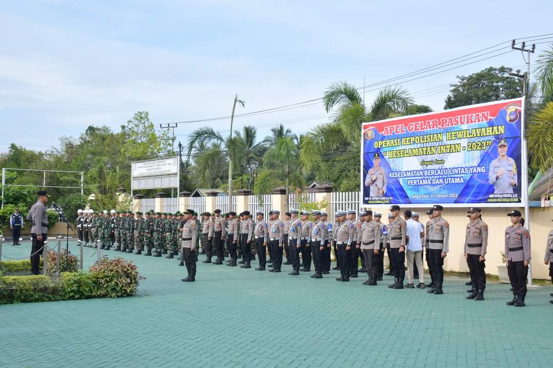 Polres HSS Siap Gelar Operasi Kepolisian Kewilayahan Keselamatan Intan 2023
