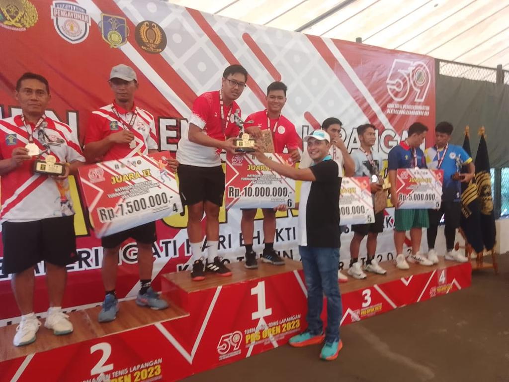 Kampiun PAS Open 2023 Diraih PTP Kemenkumham Kalsel