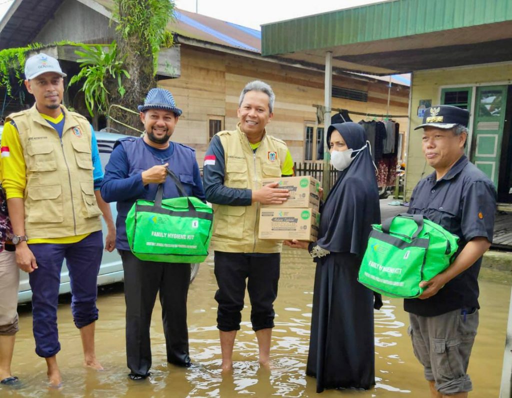 Dinkes Kalsel Berikan Bantuan Kesehatan Ke Korban Banjir Di Kabupaten Banjar