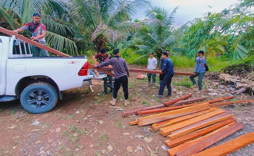 Dishut Kalsel Amankan Ribuan Kubik Kayu Ilegal Di Kawasan Hutan Lindung