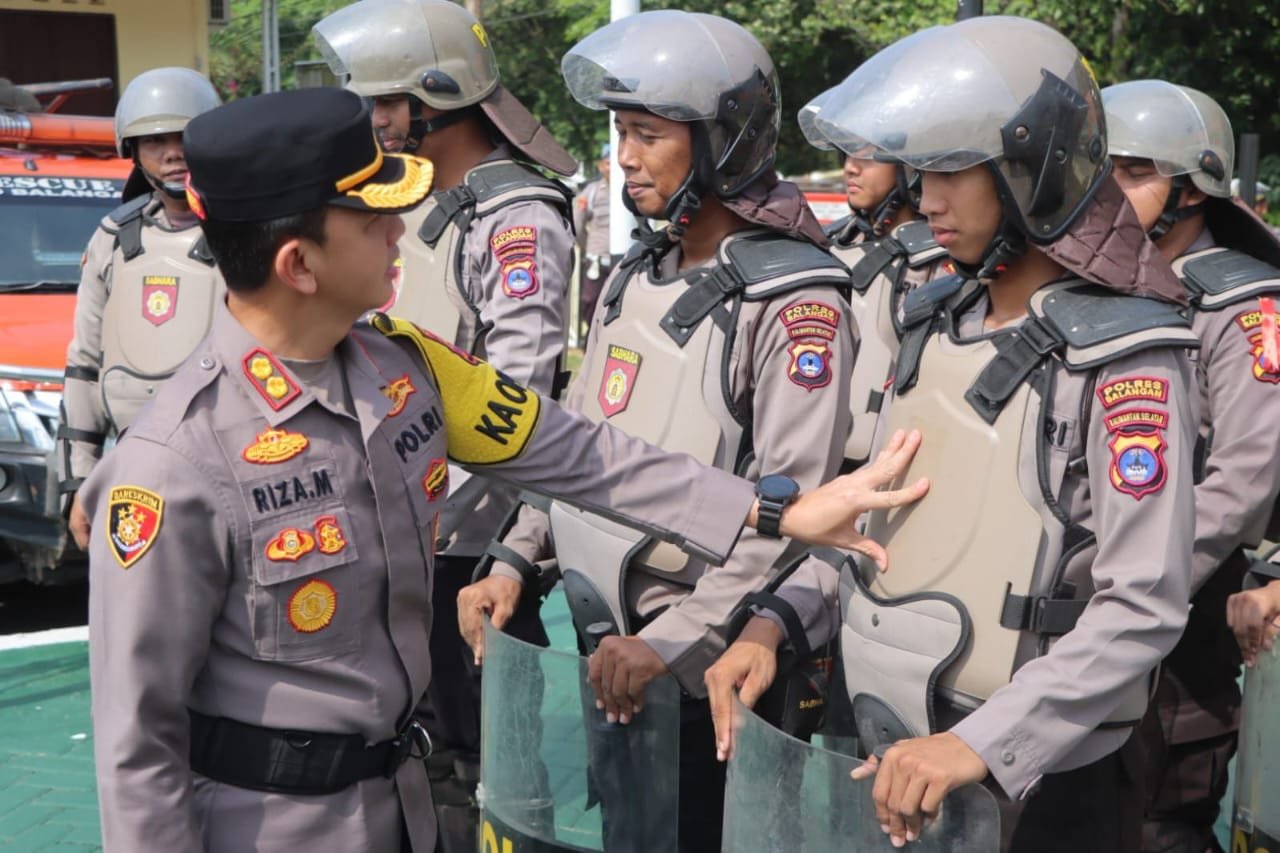 Kesiapan Pengamanan Pemilu 2024, Polres Balangan Petakan Kerawanan Pemilu