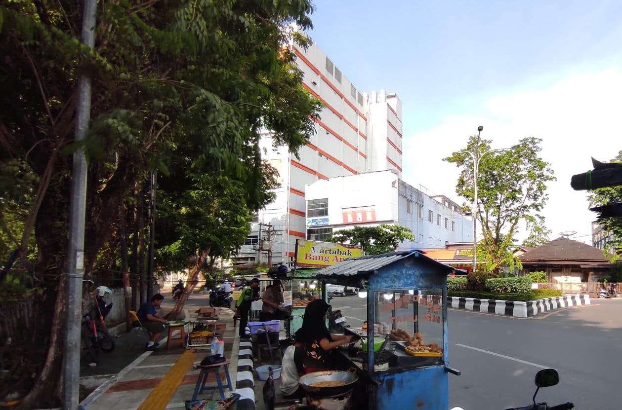 PKL di Jalan Anang Adenansi Banjarmasin Bakal Ditertibkan