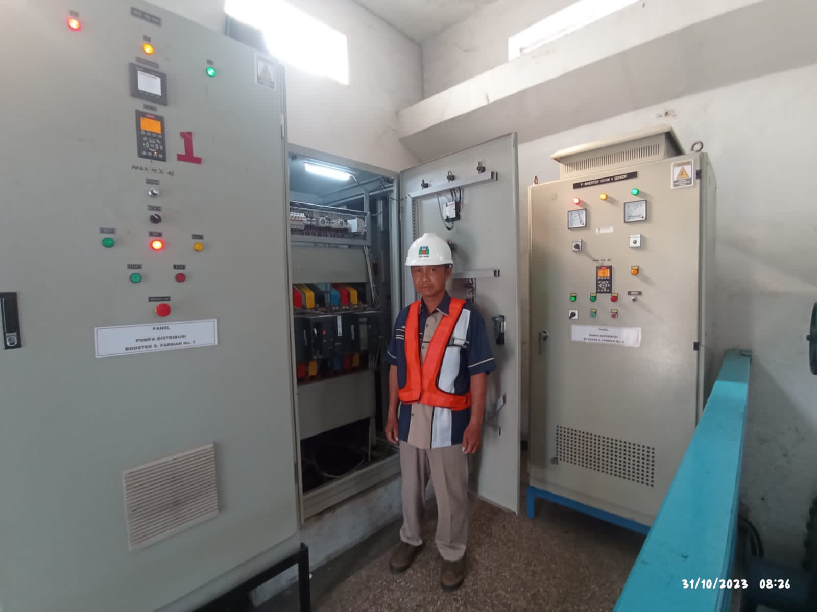Meningkatkan Kualitas Layanan: PAM Bandarmasih dan Penggantian MCCB di Booster S Parman