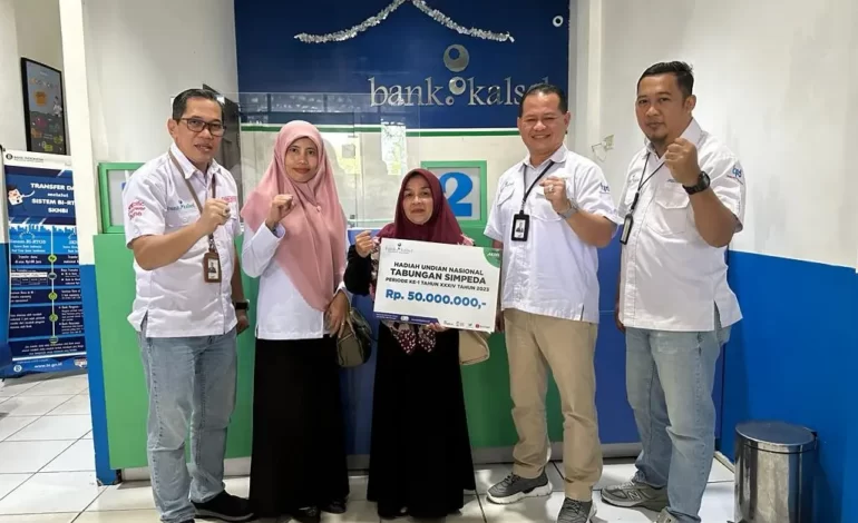 Nasabah Bank Kalsel Menangkan Undian Simpeda Nasional