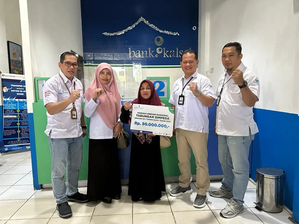 Nasabah Bank Kalsel Menangkan Undian Simpeda Nasional