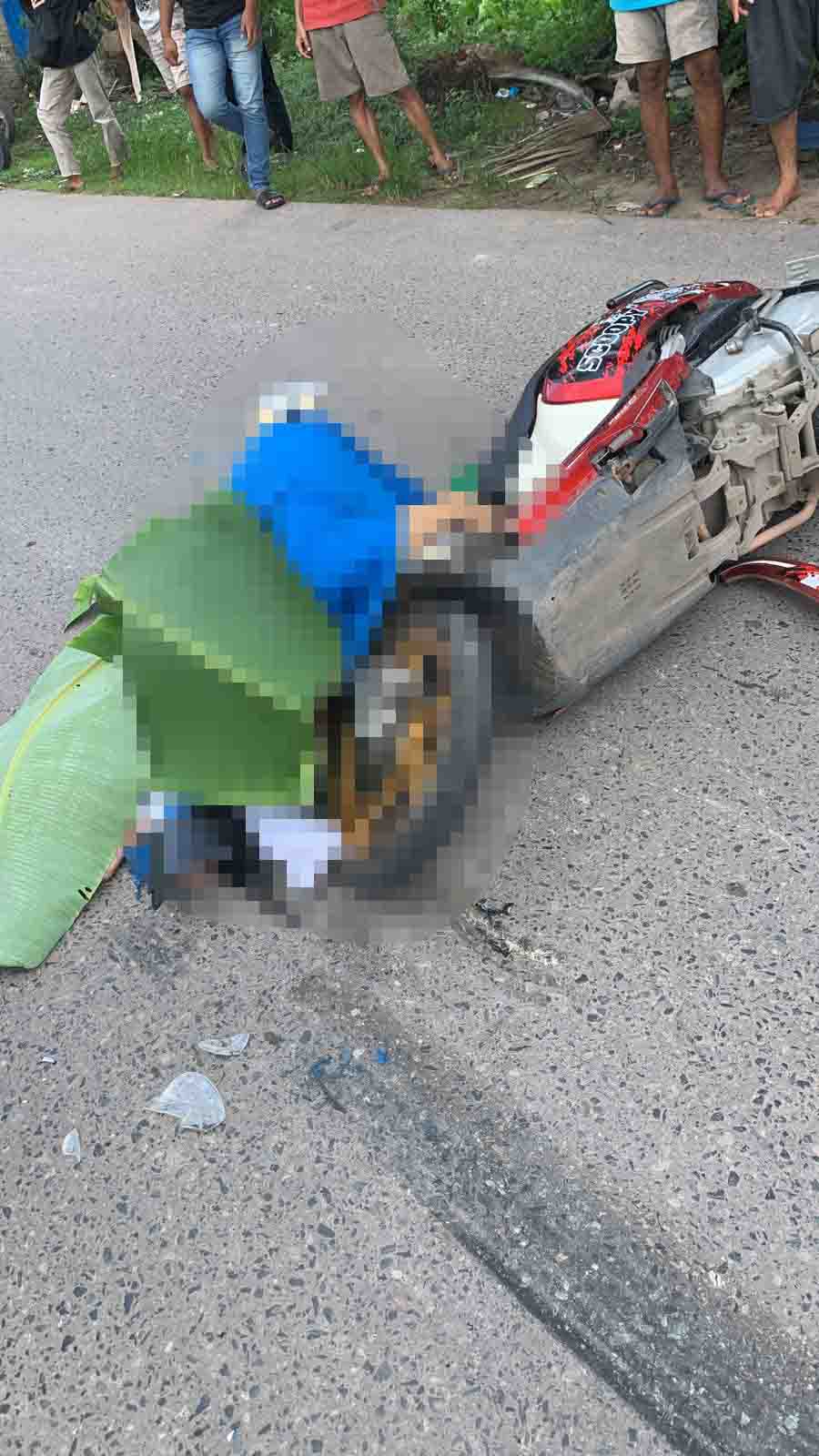 Laka Maut di Tatah Pemangkih, seorang Santriwati Tewas di Tempat