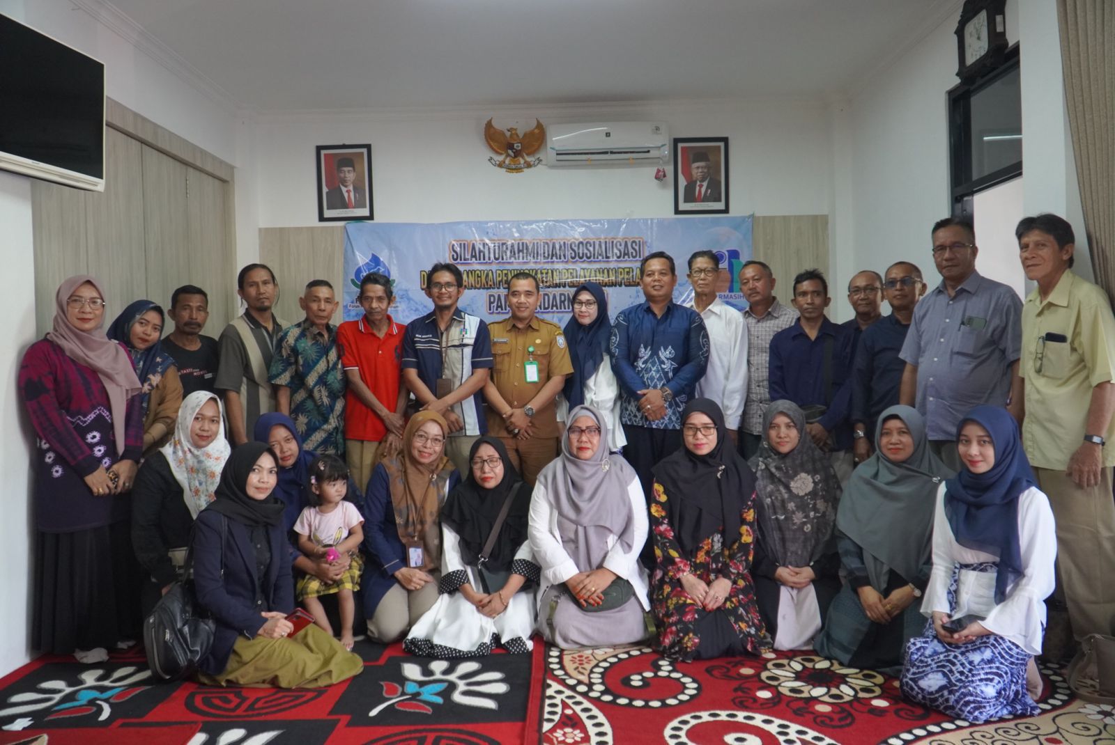 Upaya Tingkatkan Pelayanan PAM Bandarmasih, Forpam Kalsel Gelar Sosialisasi di Delapan Titik Kelurahan