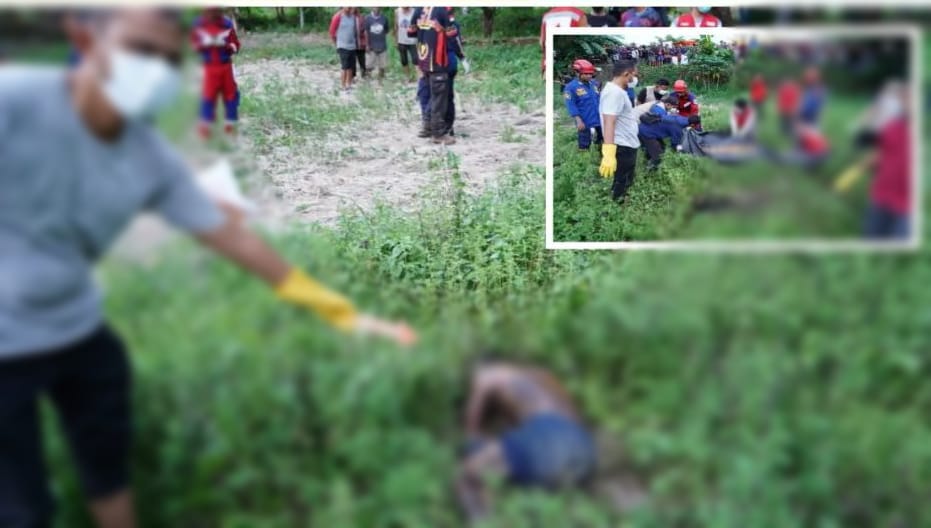 Warga Astambul Digegerkan dengan Temuan Mayat di Sawah