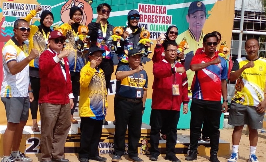 Voli Pantai Putri di POMNAS XVIII Selesai, Ini Tim Juaranya