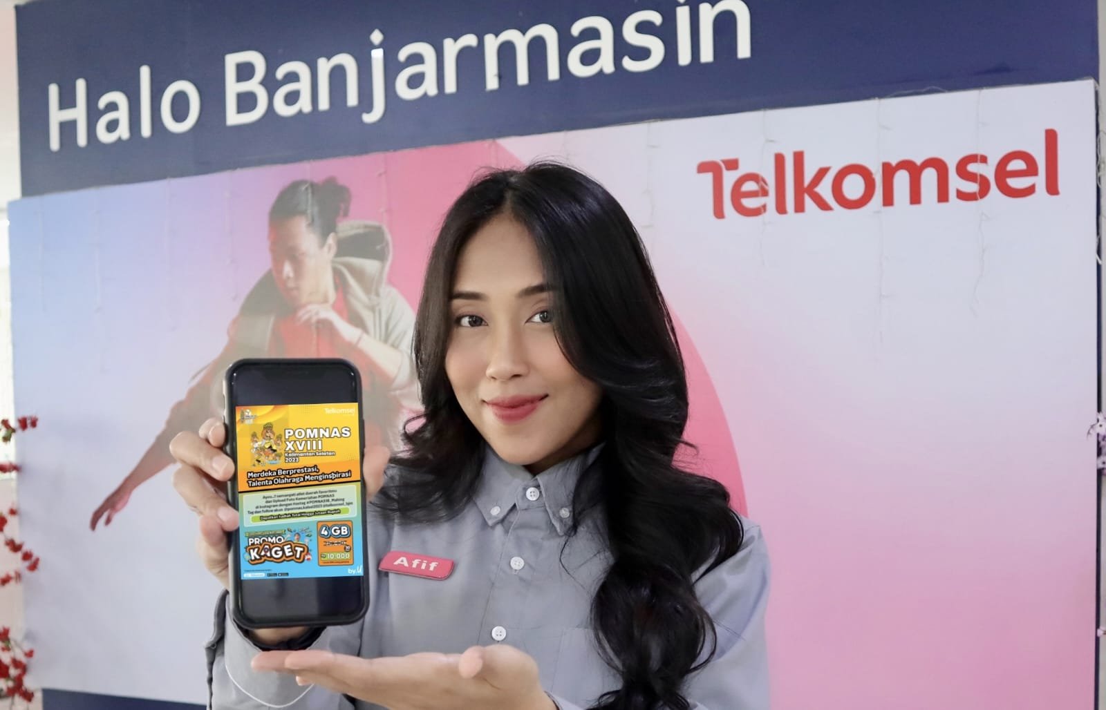 Telkomsel Dukung Pomnas XVIII 2023 di Kalsel, Hadirkan Tayangan Pertandingan Melalui MAXstream & IndihomeTV