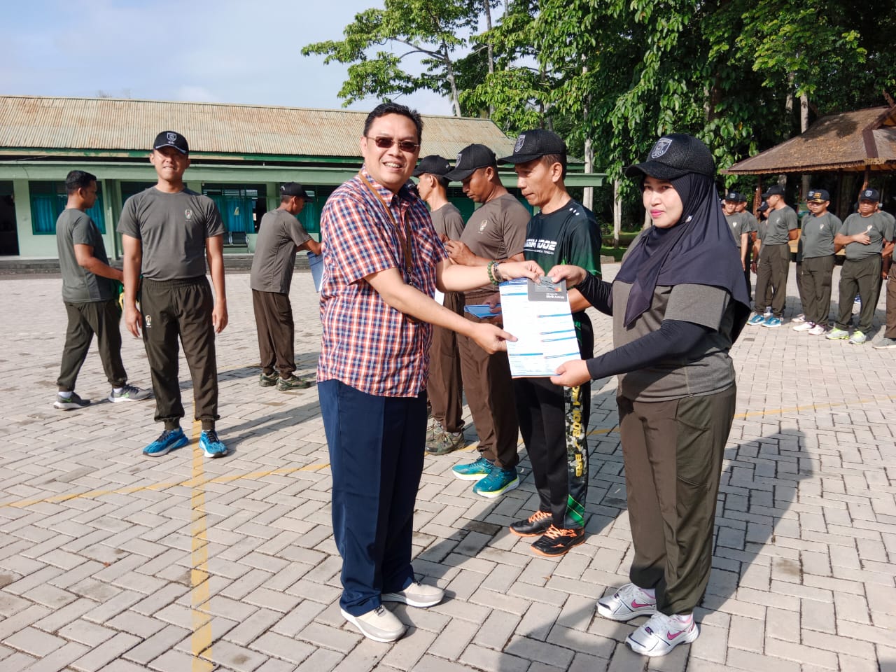 Kodim 1002/HST Tanda Tangani Perjanjian Kerjasama Dengan Branch Office BRI Barabai