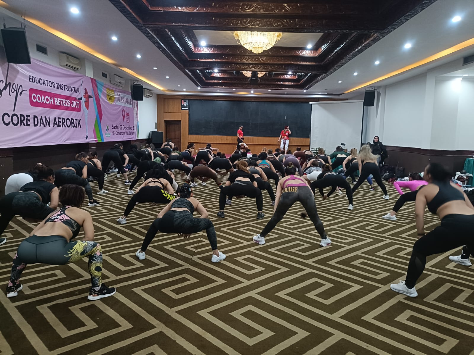 Datangkan Betris Tris dari Jakarta, Workshop “Body Language Core dan Aerobik Sukses