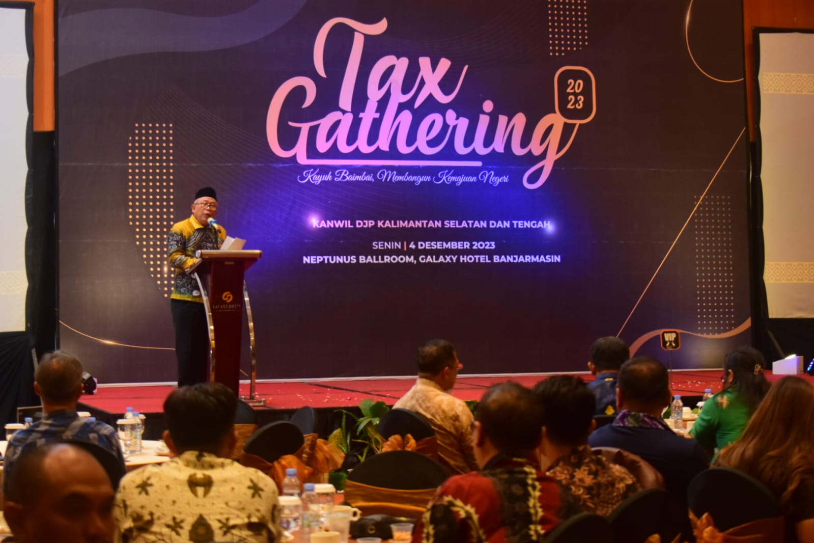 Wujudkan Kemajuan Negeri, Pajak Kalselteng Gelar Tax Gathering