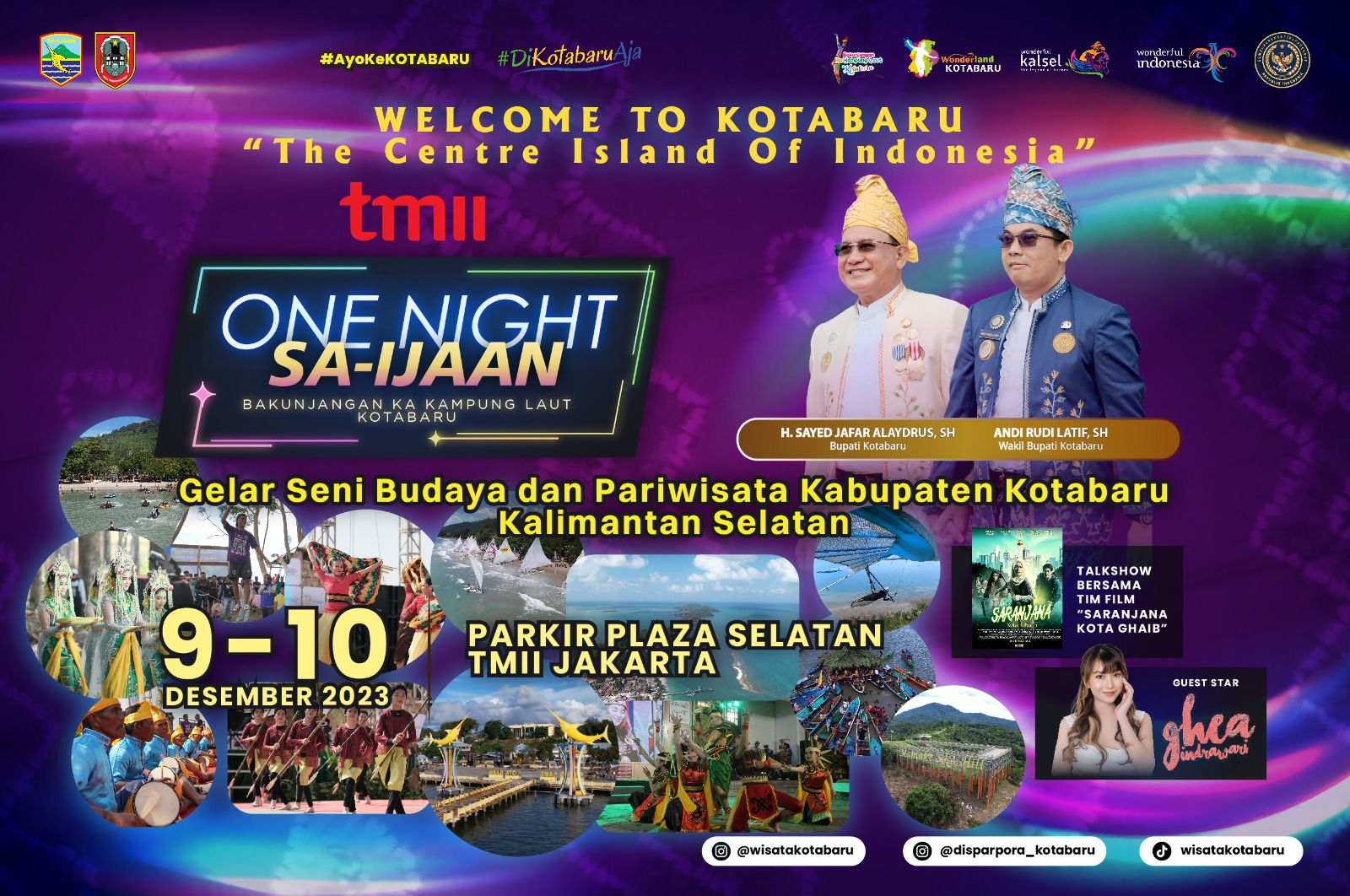 Potensi Kotabaru Dikenalkan di Taman Mini Indonesia Indah