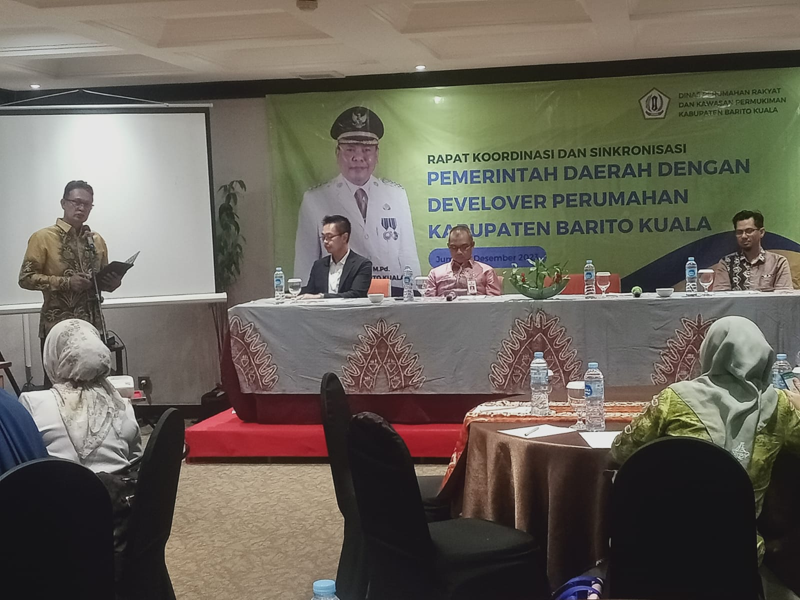 Rakor dan singkronisasi Pemda Dengan Develover Perumahan “Pengembang diwajibkan Koordinasi dengan Disperkim”