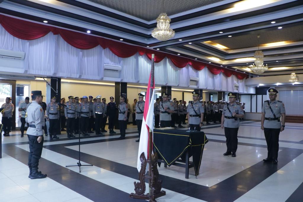 Kapolda Kalsel Pimpin Sertijab Direktur, Wakil Derektur Krimsus dan 2 Kapolres