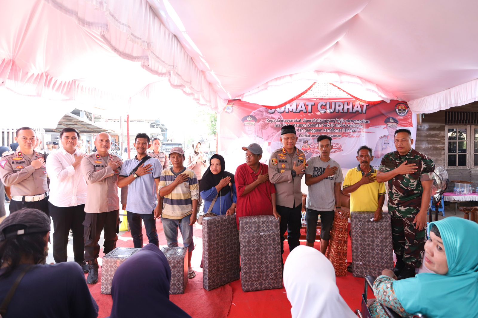 Kegiatan Rutin ‘Jumat Curhat’ Kembali Digelar oleh Polresta Banjarmasin