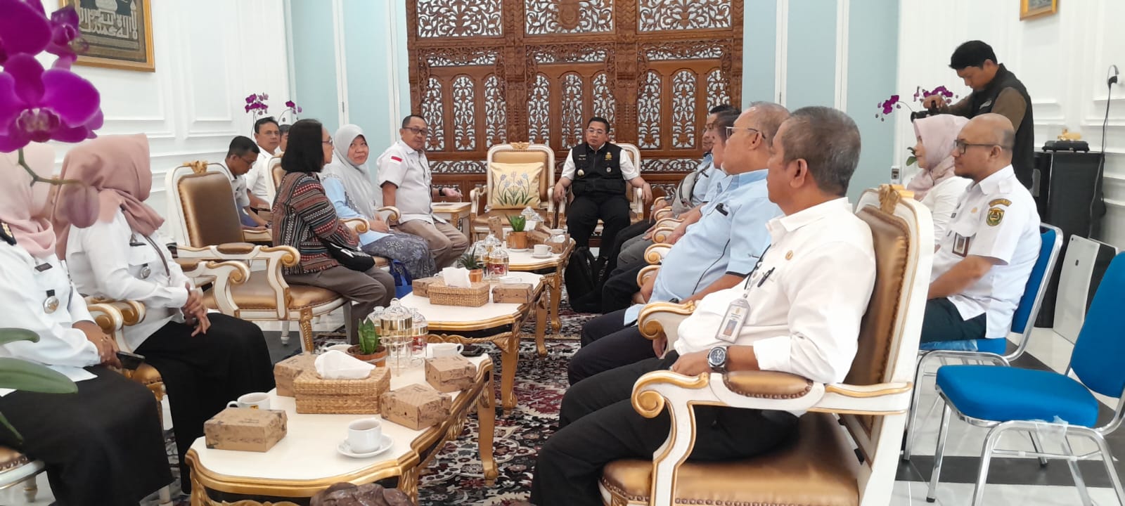 Wali Kota Banjarmasin dan Tamu Malaysia Bersatu untuk Perbaikan Sanitasi