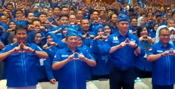 Konsolidasi Partai Demokrat di Kalsel, AHY Optimis Bisa Menang