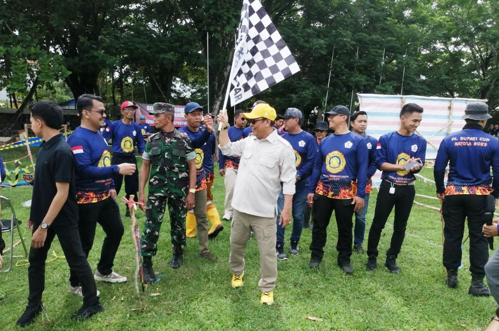 Puluhan Damkar Adu Ketangkasan di Marabahan