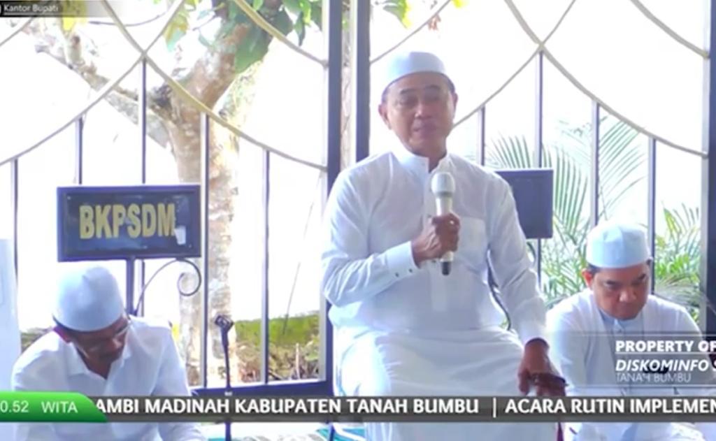 Viral ! Beredar di Medsos, Bupati Tanah Bumbu Dukung Prabowo-Gibran di Pilpres 2024