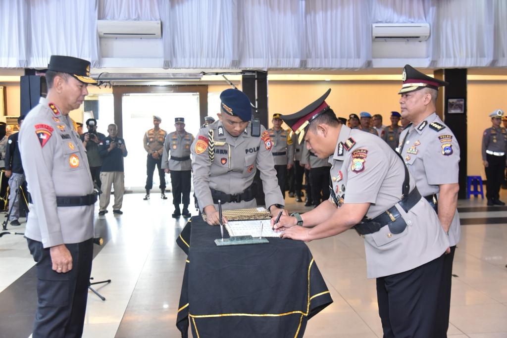 Kabid Humas Polda Kalsel Dan Beberapa PJU, Hingga Kapolres HSU, Kapolda “Mari Kerja Bersama-sama