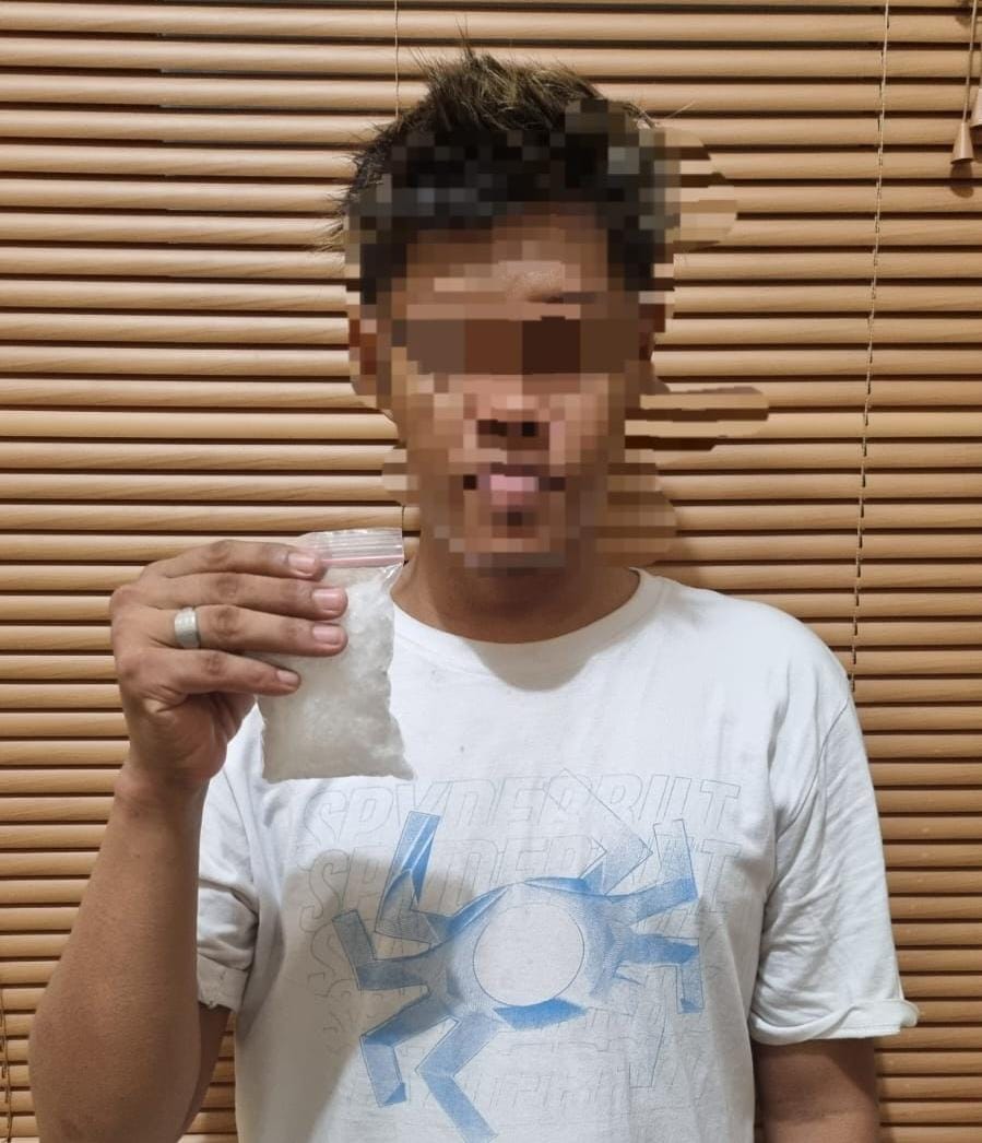 Simpan Sabu, Warga Kelayan B Diringkus Polsek Simpang Empat 