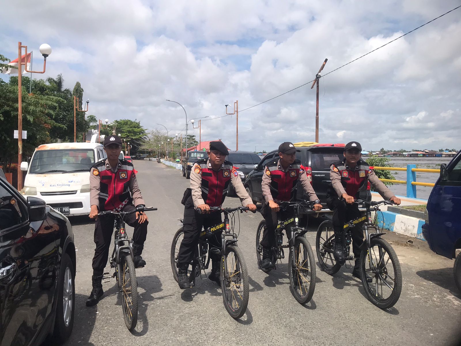 Polres Batola Kembali Galakkan Patroli Bersepeda, Agar Mudah Memonitor Keadaan Kamtibmas