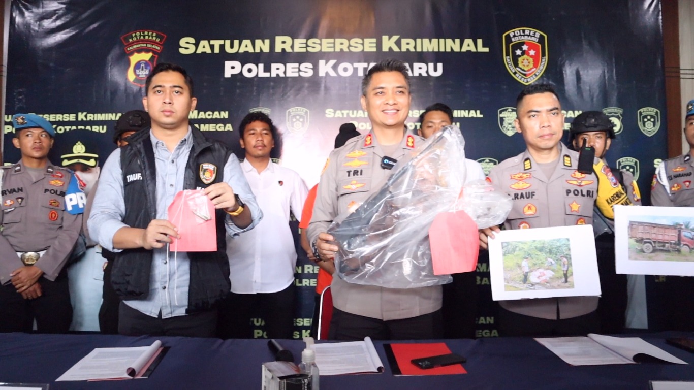 Bersenpi Rakitan, Pelaku Ini Mencuri 20 Sak Pupuk Sawit