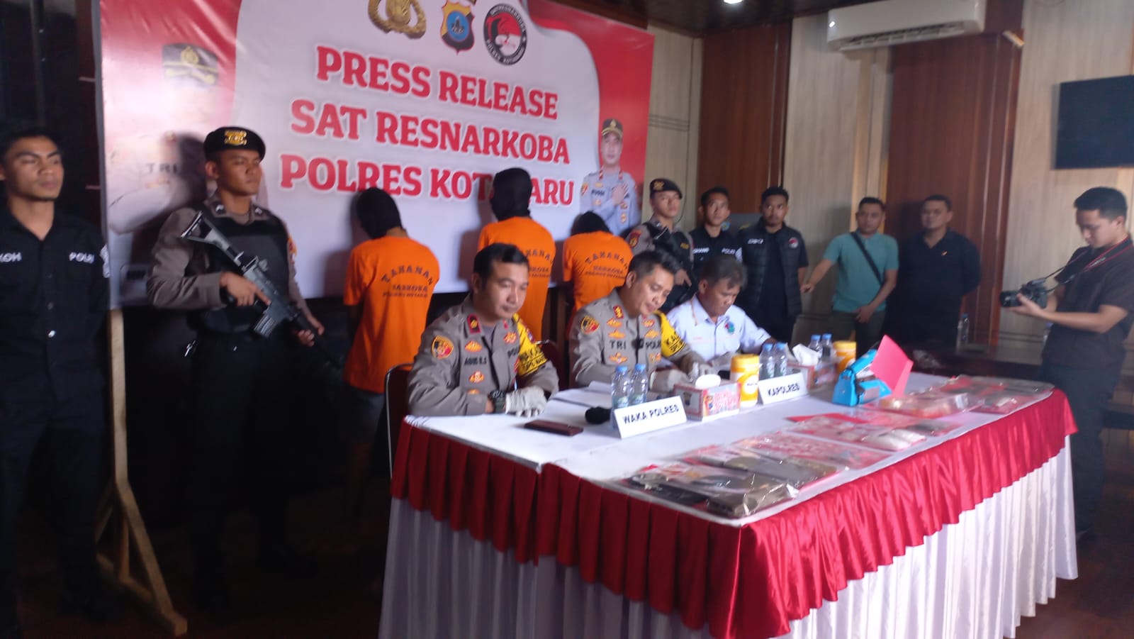 Awal Tahun 2024, Polres Kotabaru Ungkap Narkoba Senilai Rp 491 Juta