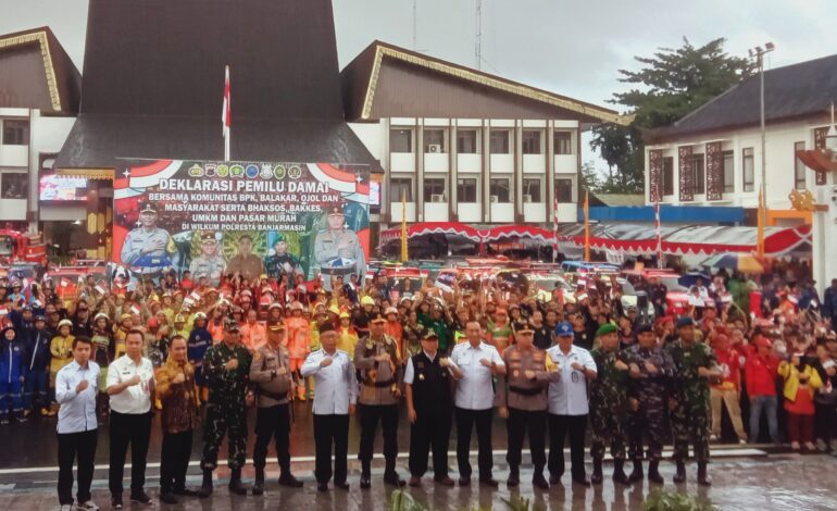 Deklarasi Damai Pemilu 2024. ( Foto : Istimewa )