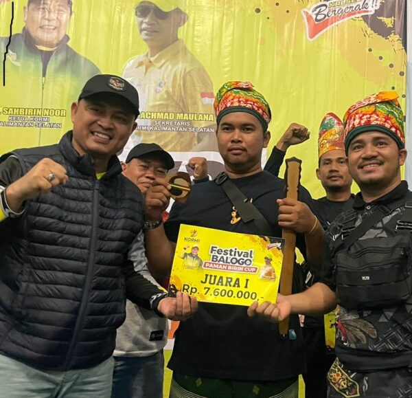 Peserta dari Jelapat Juarai Festival Balogo Paman Birin Cup
