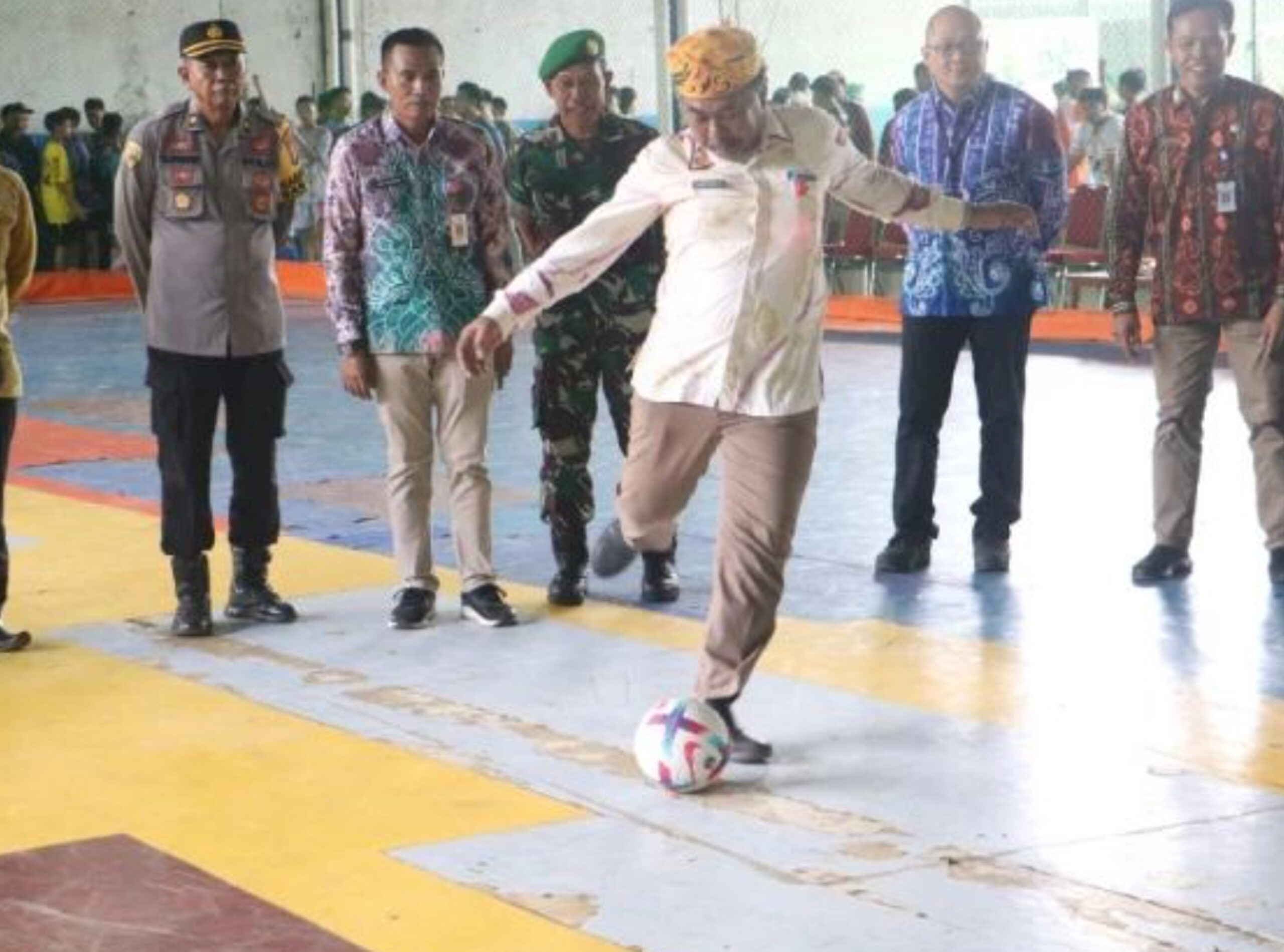 Dimulai, Festival Futsal SMP Sederajat Dispora Tala Diikuti 42 Tim Se-Kalsel