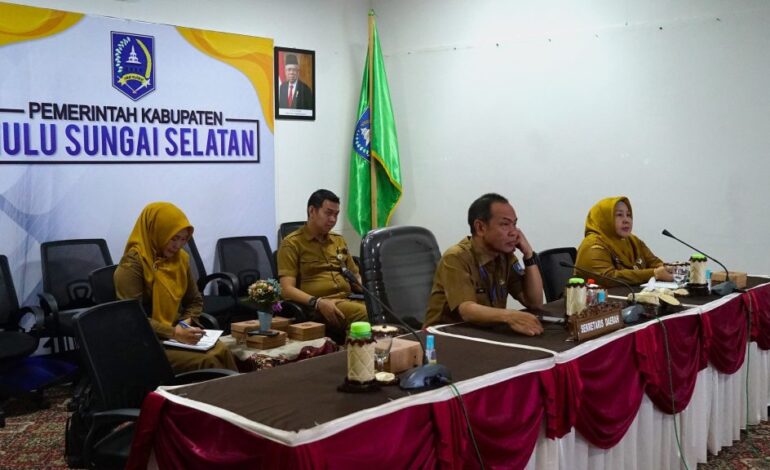 SEKDA KAB. HSS IKUTI BIMTEK PENYESUAIAN NOMENKLATUR JABATAN PELAKSANA