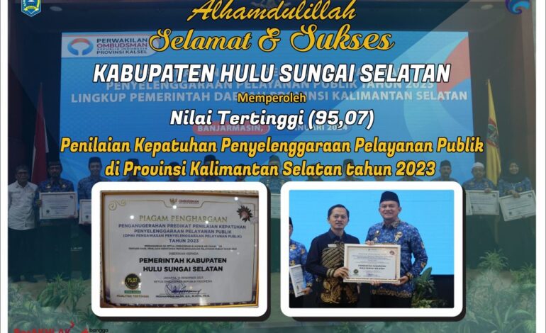 ALHAMDULILLAH SELAMAT DAN SUKSES ATAS PENGHARGAAN YANG DIRAIH
