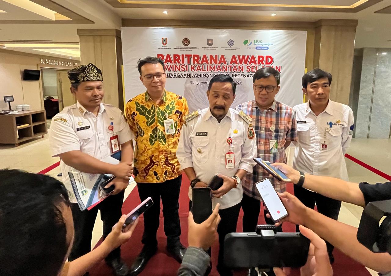 Tim 9 Lakukan Penjurian PARITRANA AWARD Tahun 2023 Terhadap Pemda dan Perusahaan di Kalsel