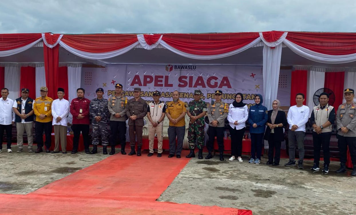 Bawaslu Kotabaru Apel Siaga Pengawasan Masa Tenang Pemilu