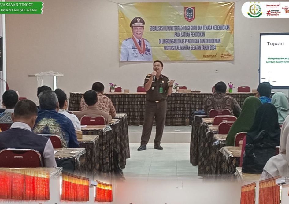 Cegah Korupsi di Lingkup Pendidikan, Kejati Kalsel Gelar Penerangan Hukum Terpadu