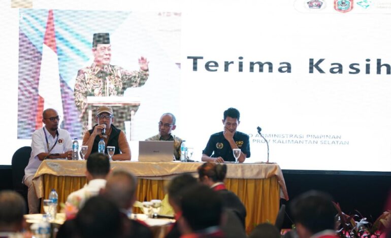 Siwo PWI Kalsel Paparkan Persiapan Pelaksanaan Porwanas XIV Kalsel 2024