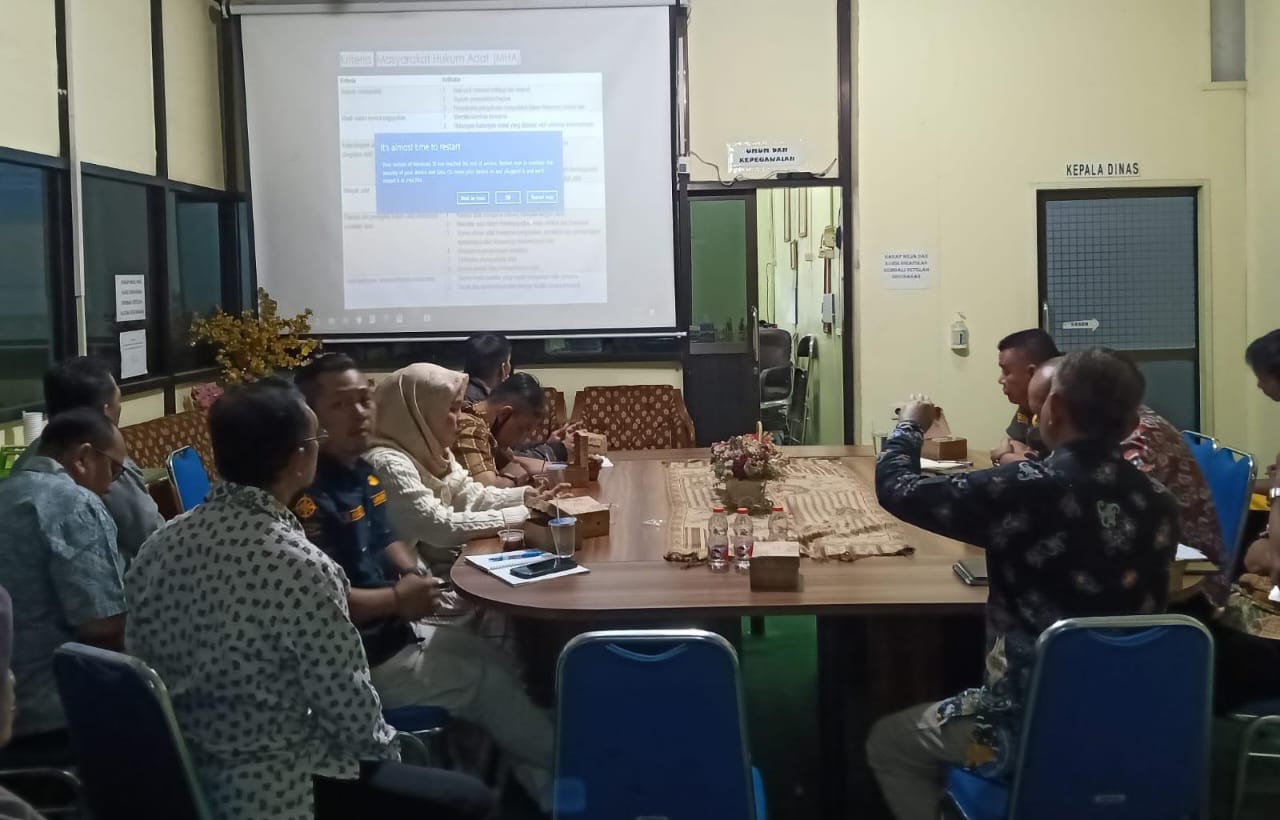 Pembentukan Masyarakat Hukum Adat Menjamin Ruang Hidup