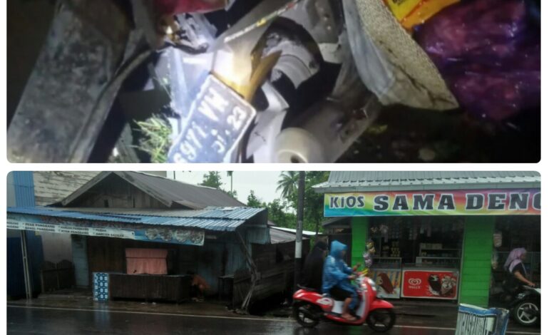Laka Berujung Maut Di Sungai Tabuk : Pedagang Ayam Meninggal Dunia