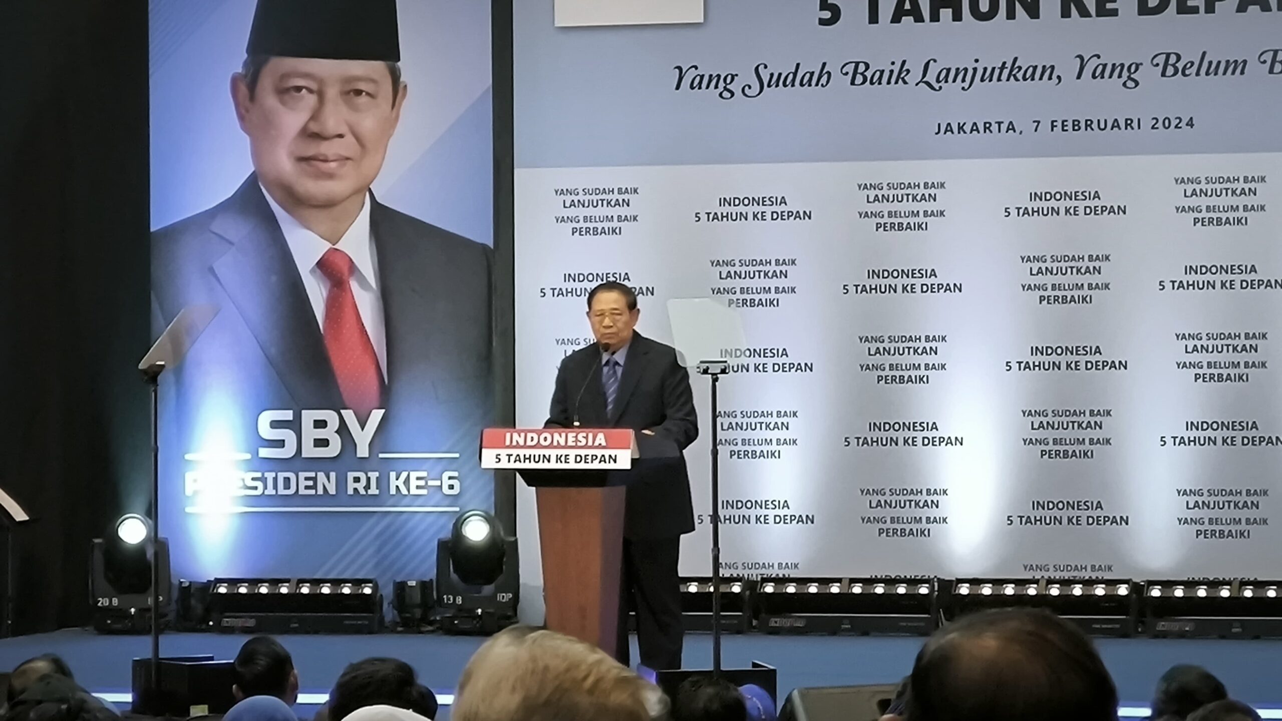 SBY Ingatkan Masyarakat Pemilu 2024 Bukan Tujuan Akhir Untuk Bangsa Indonesia